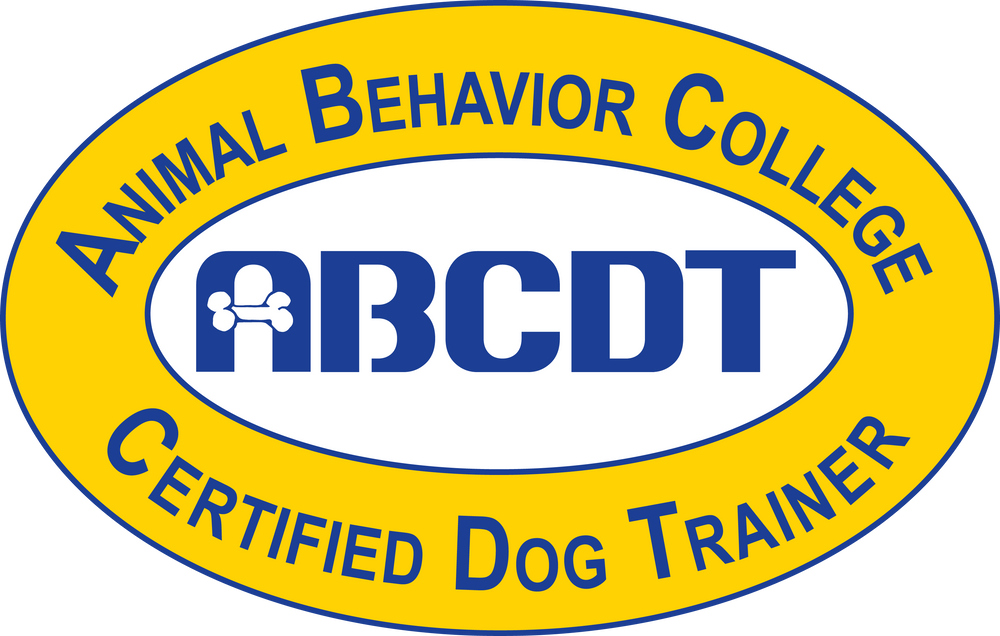 Animal Behavior College Certified Dog Trainer seal